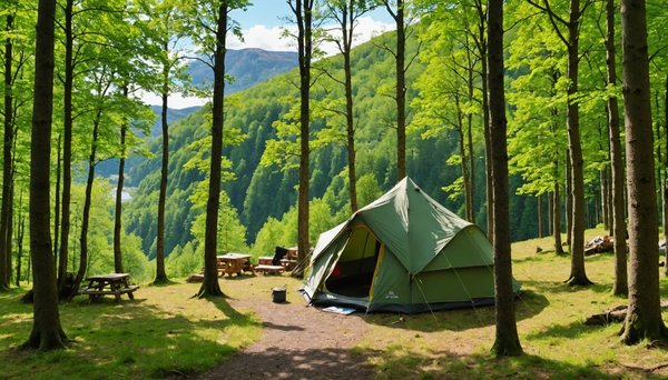 Comment camper en Auvergne de façon éco-responsable