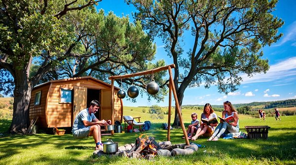 Évasion familiale au camping les plans dans les Cévennes